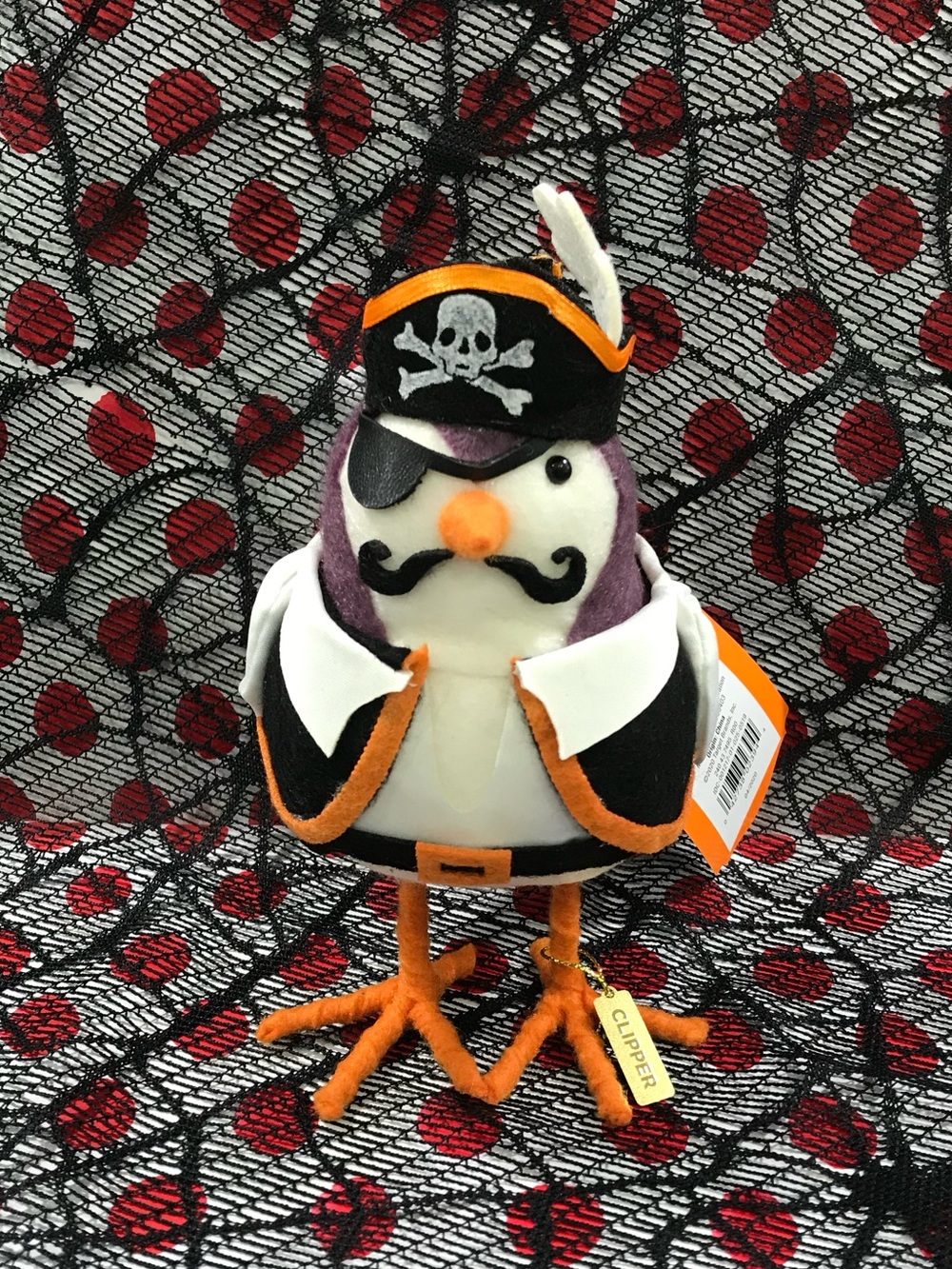 Target 2020 CLIPPER  Featherly Friends Hyde & Eek Halloween Bird - NEW WITH TAGS